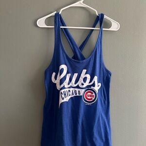 Blue Chicago Cubs Tank Top